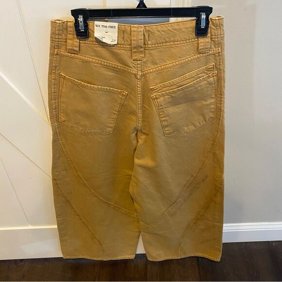 NWT Free People Chill Vibes Wide Leg Jeans - Picture 5 of 6